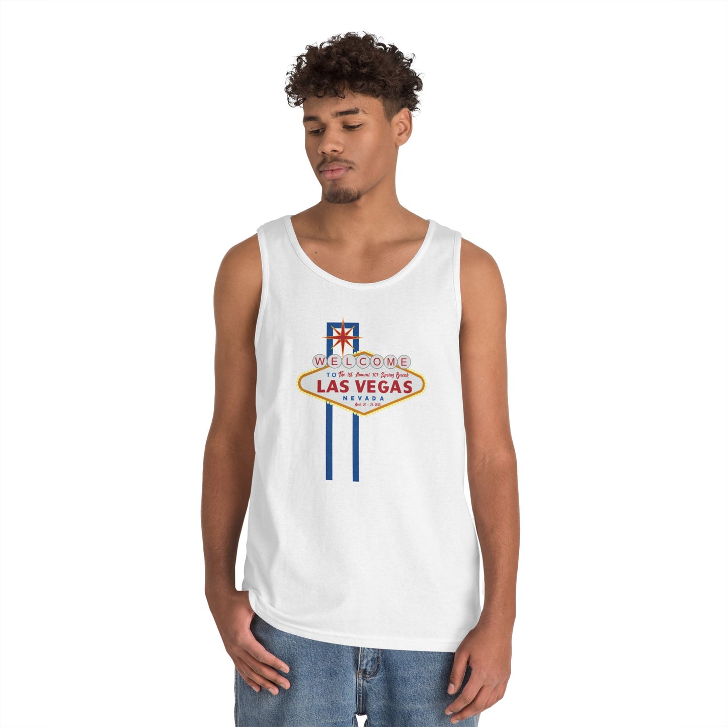 1st Annual Las Vegas Spring Break Unisex Heavy Cotton Tank Top