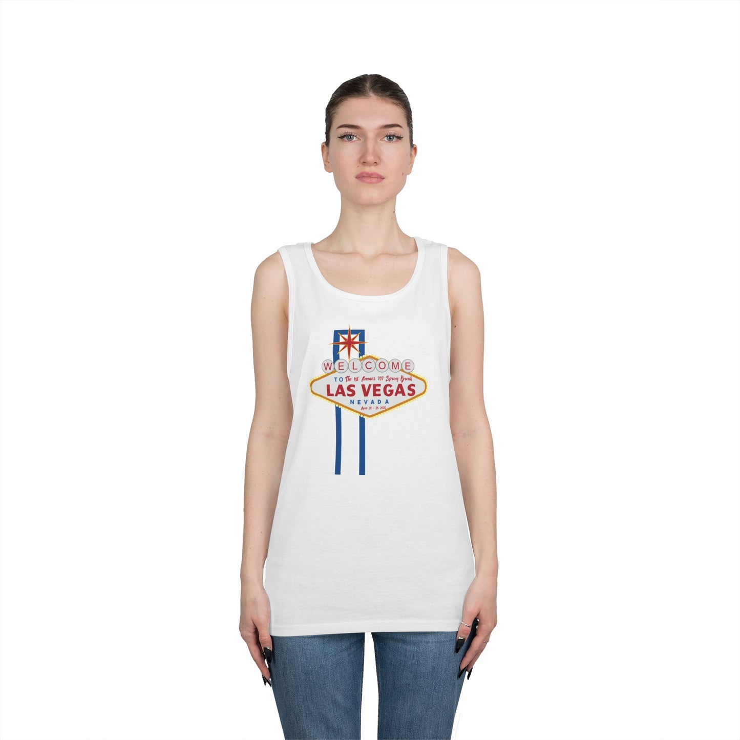 1st Annual Las Vegas Spring Break Unisex Heavy Cotton Tank Top
