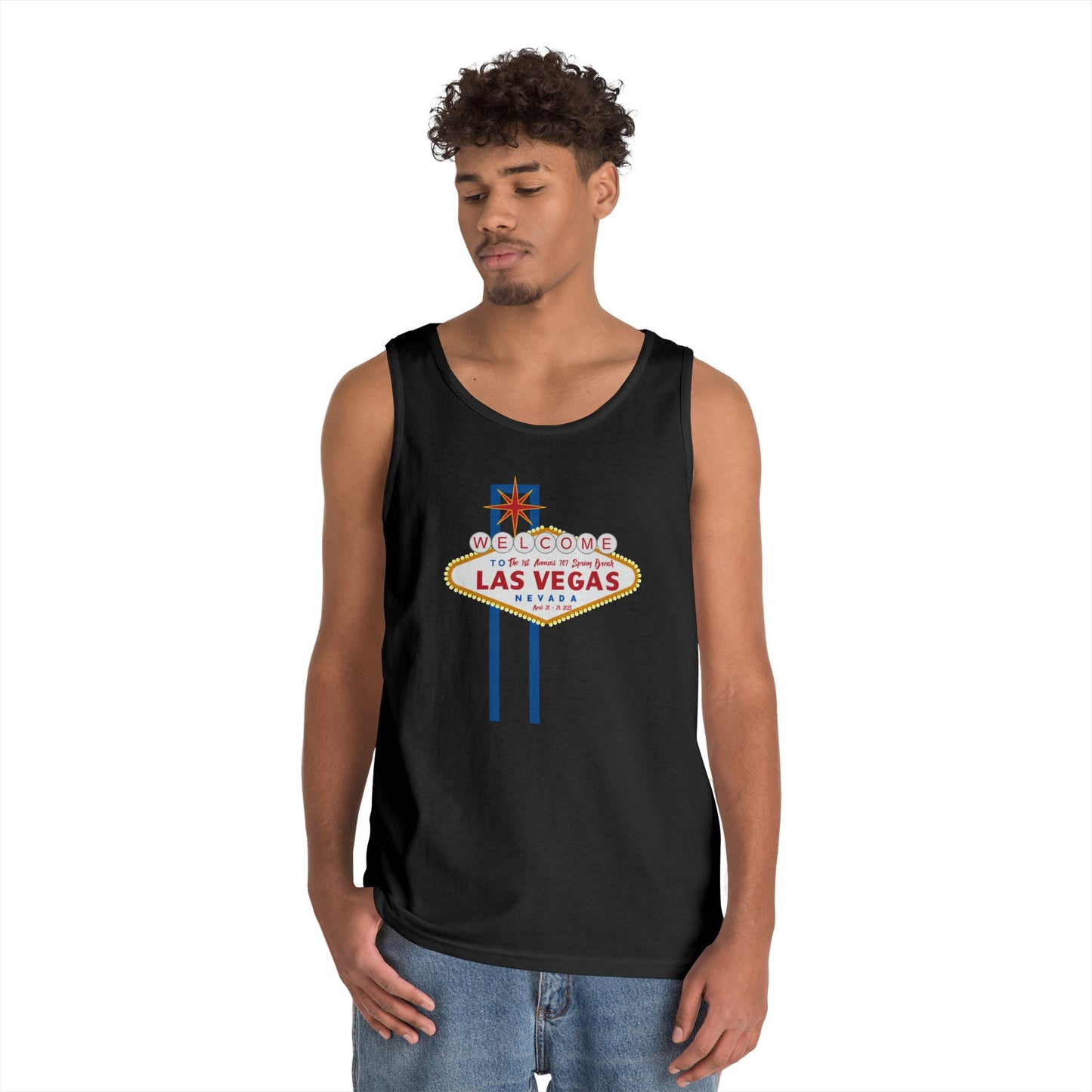 1st Annual Las Vegas Spring Break Unisex Heavy Cotton Tank Top
