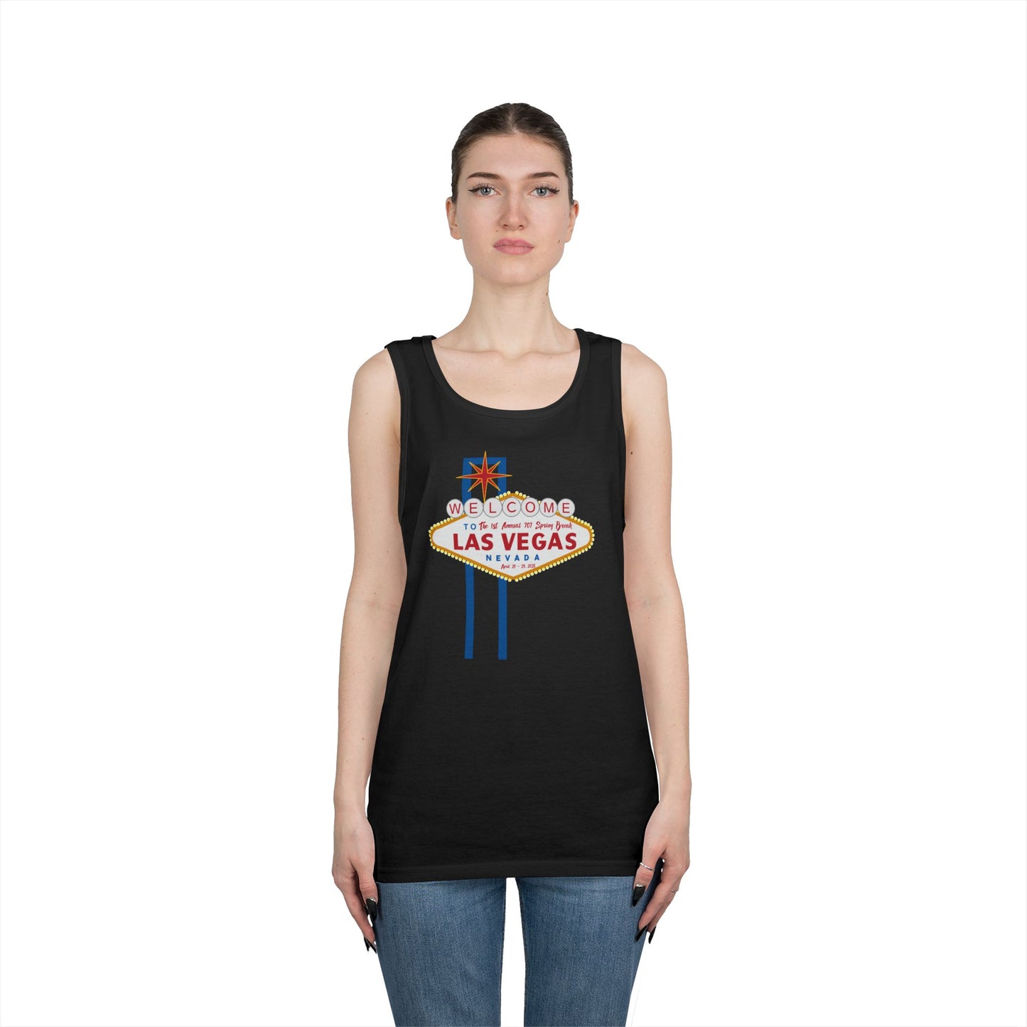1st Annual Las Vegas Spring Break Unisex Heavy Cotton Tank Top