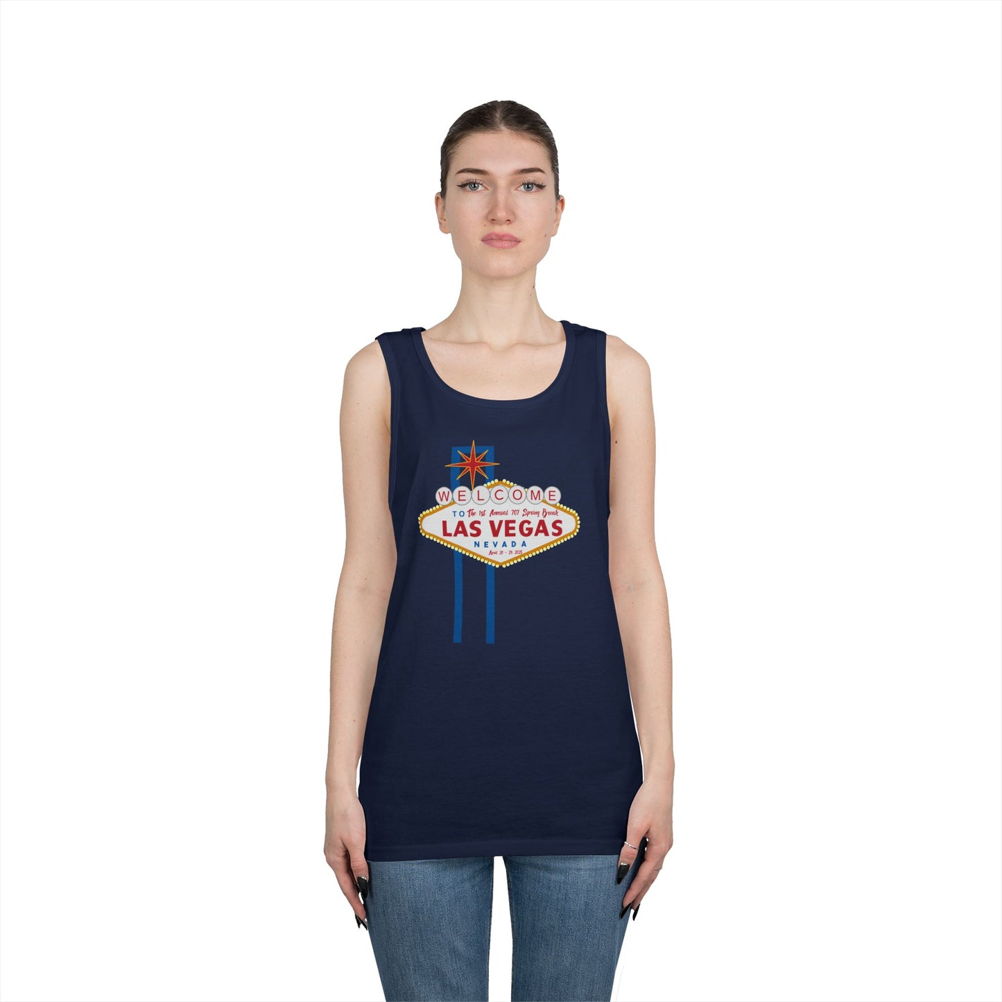 1st Annual Las Vegas Spring Break Unisex Heavy Cotton Tank Top
