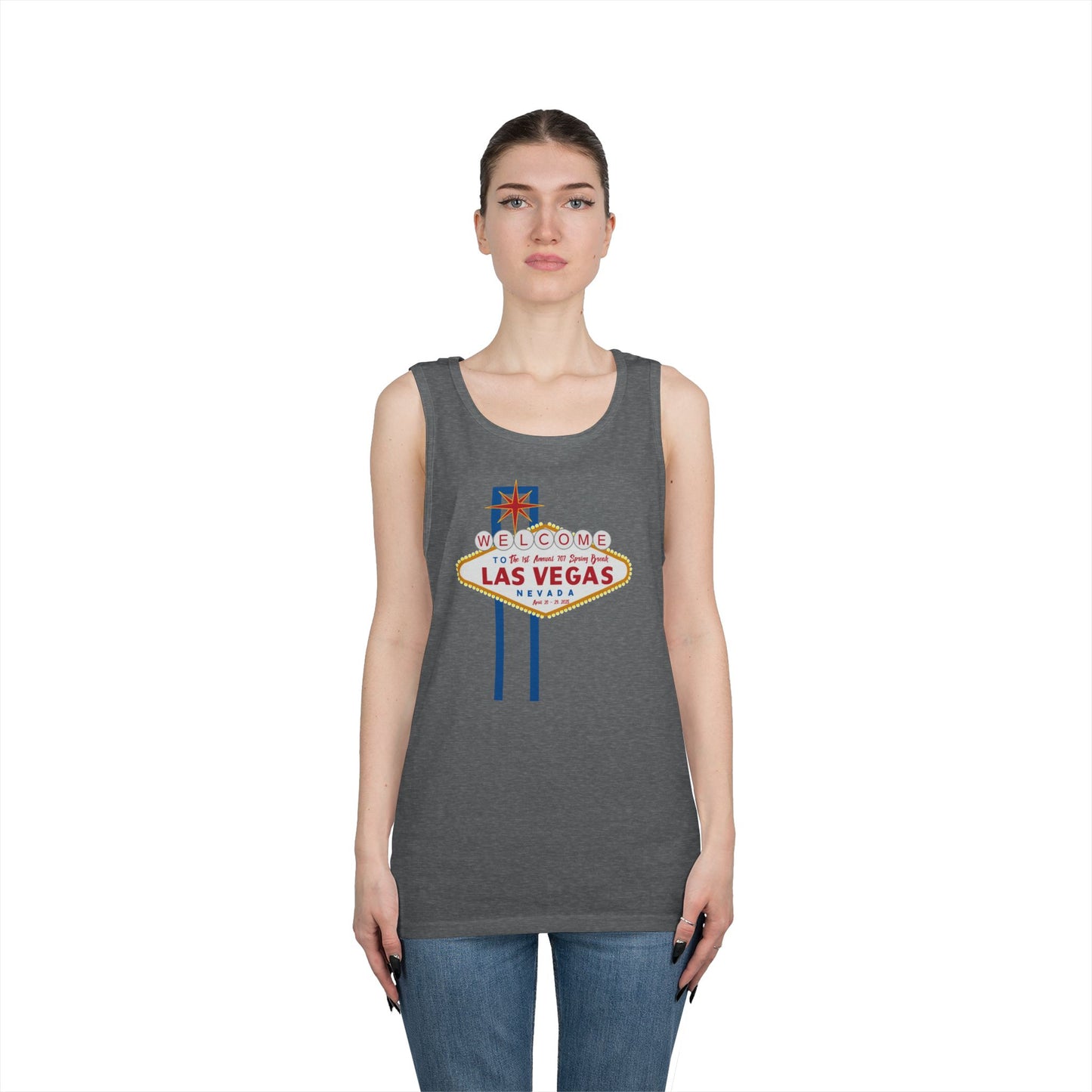 1st Annual Las Vegas Spring Break Unisex Heavy Cotton Tank Top