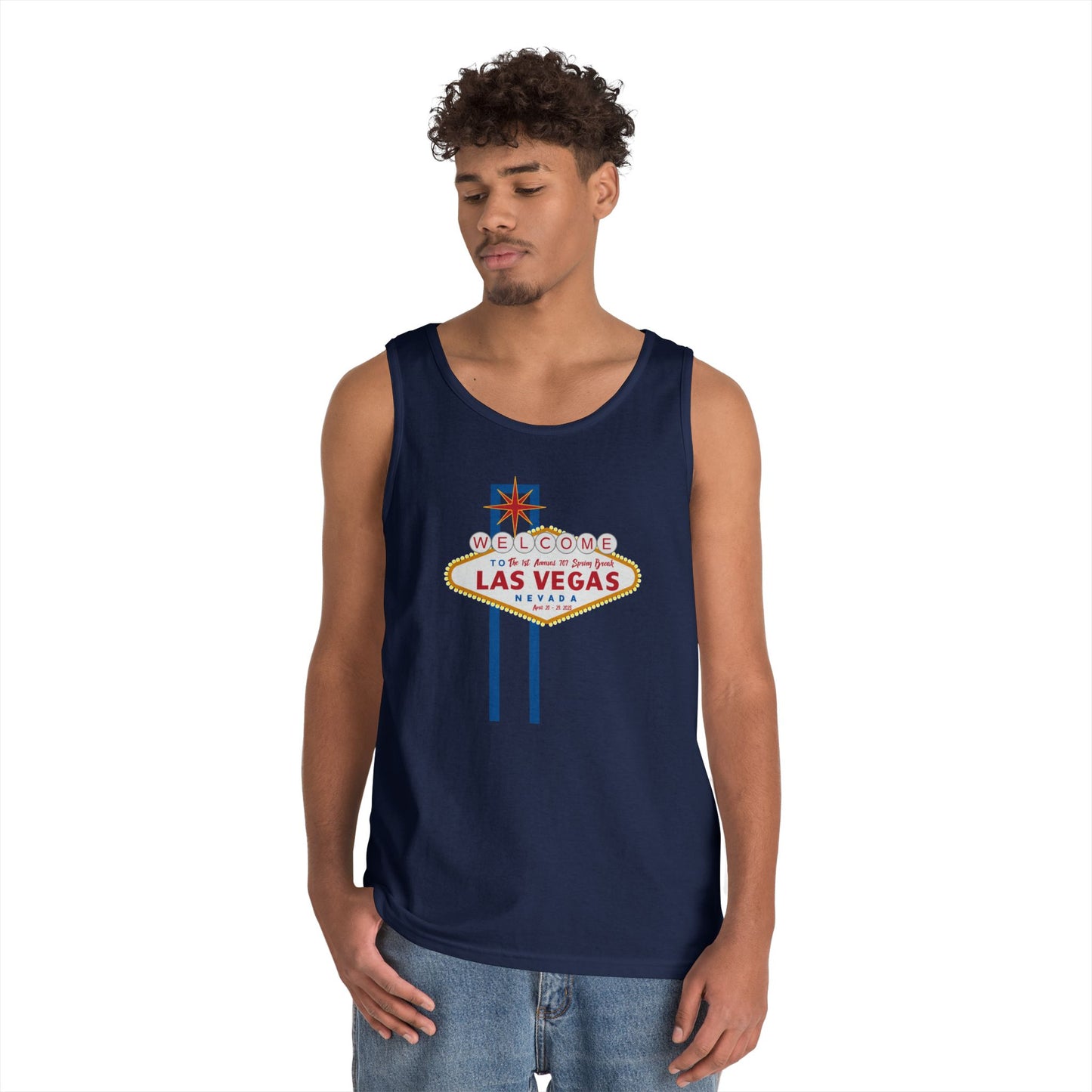 1st Annual Las Vegas Spring Break Unisex Heavy Cotton Tank Top