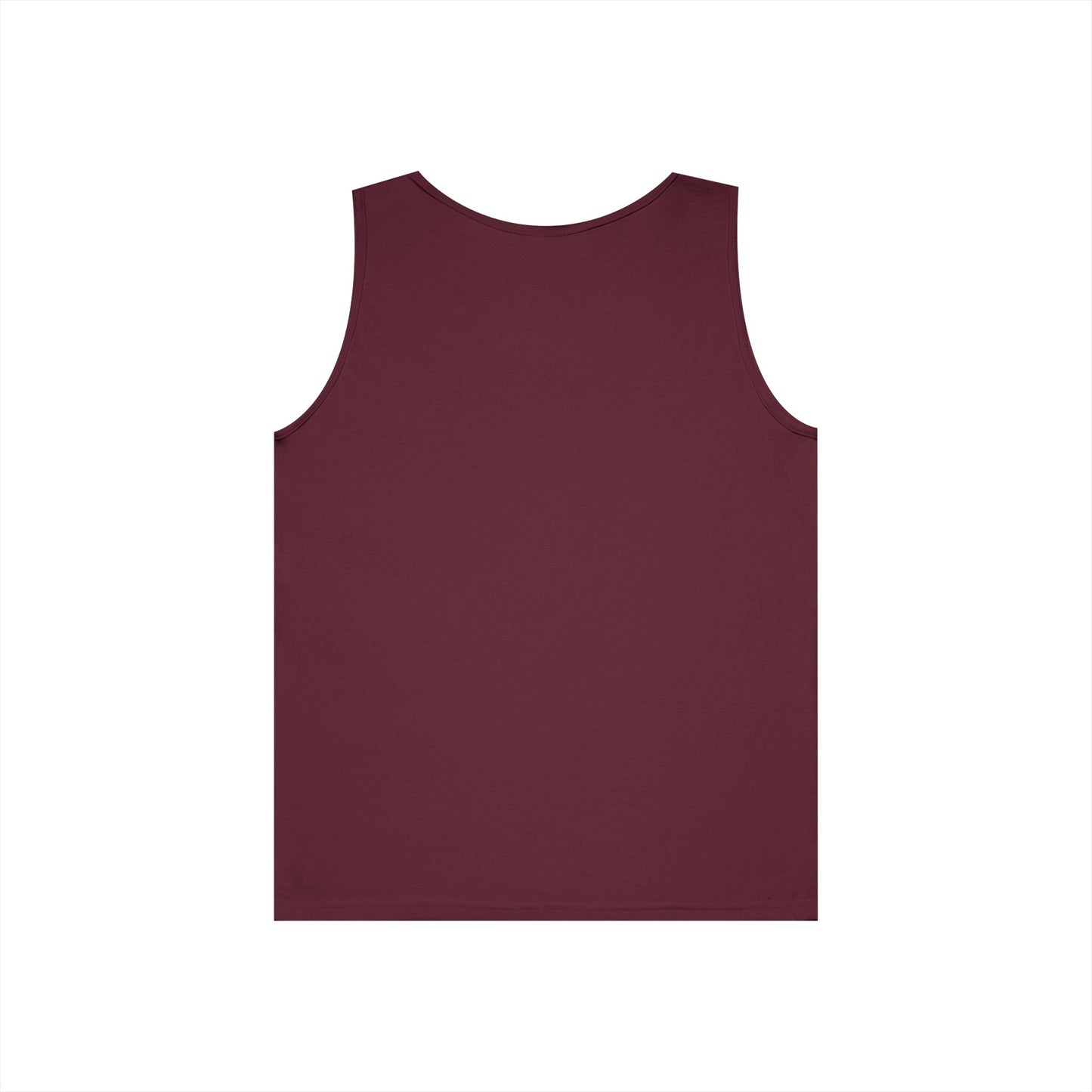 Funny Unisex Heavy Cotton Tank Top - 'Train Duz It' Graphic