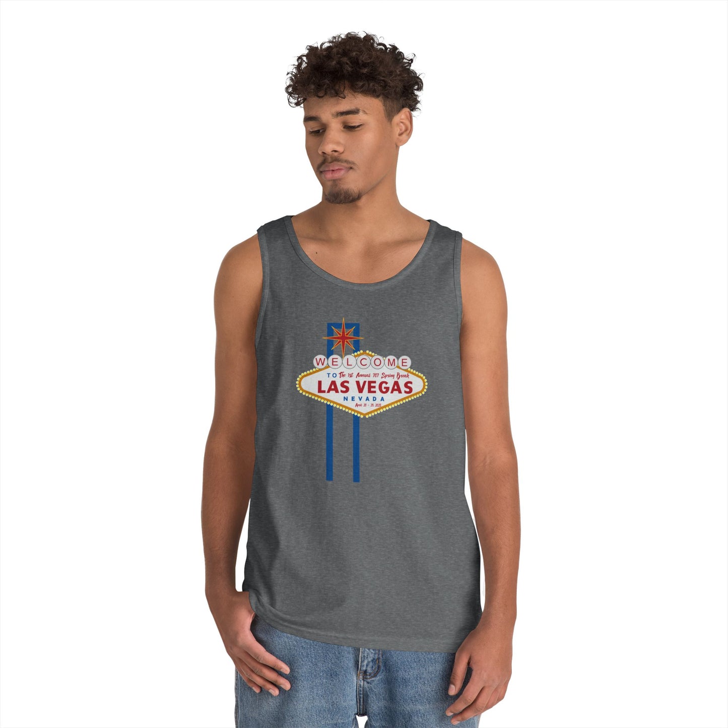 1st Annual Las Vegas Spring Break Unisex Heavy Cotton Tank Top