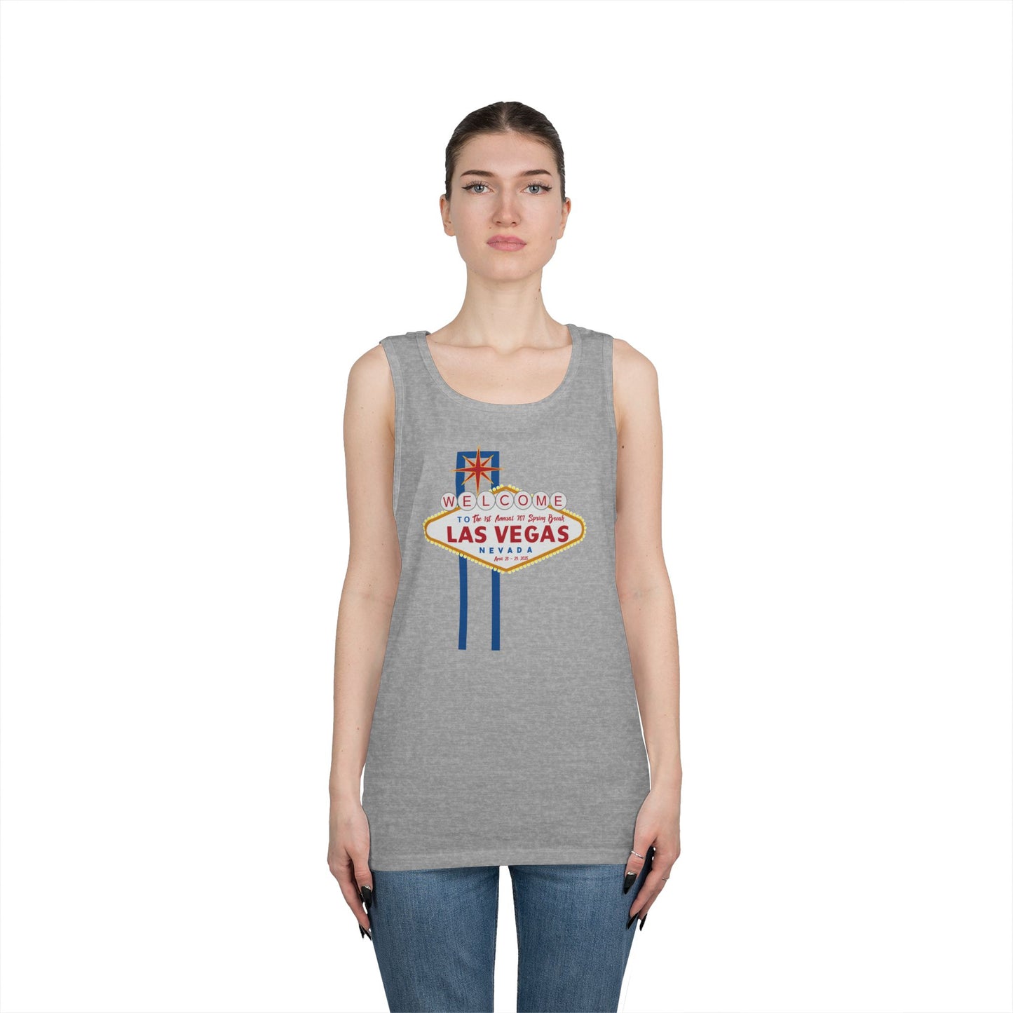 1st Annual Las Vegas Spring Break Unisex Heavy Cotton Tank Top