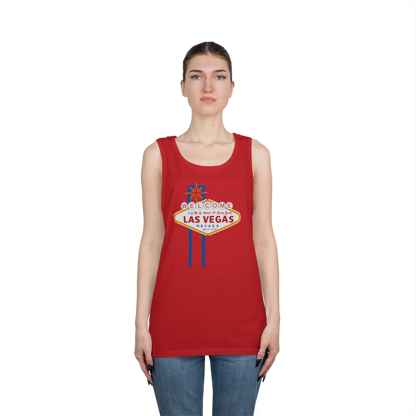 1st Annual Las Vegas Spring Break Unisex Heavy Cotton Tank Top