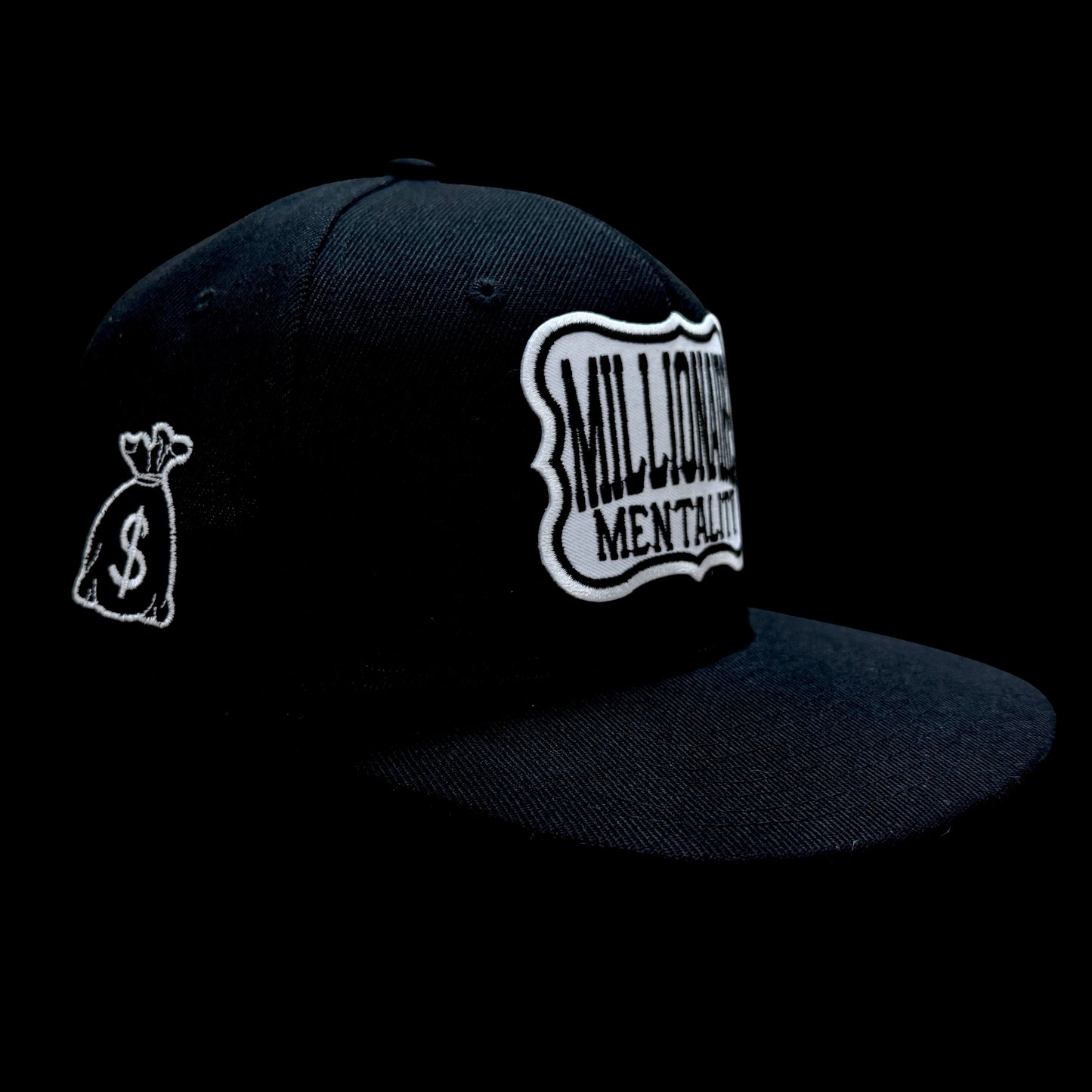 Millionaire Mentality Money Bag Baseball Hat