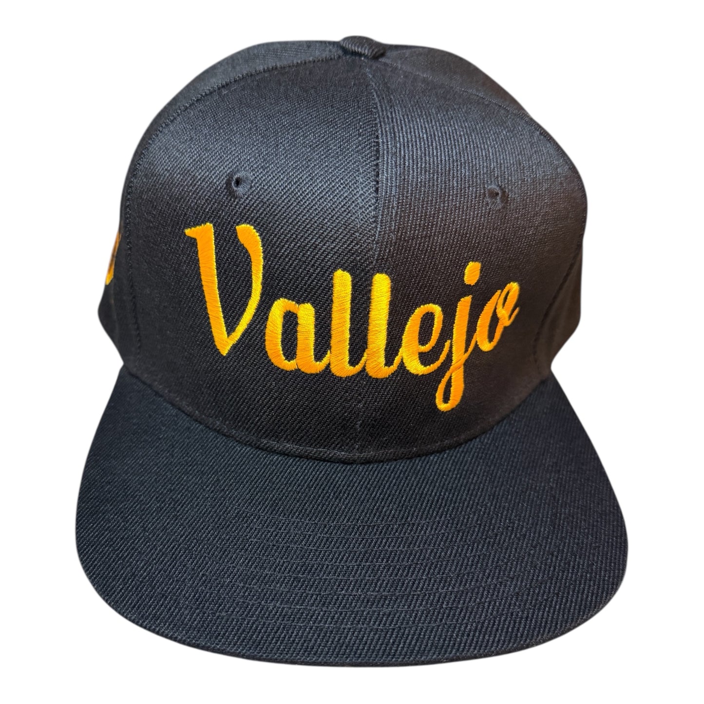Vallejo Snap Back Black & Gold Baseball Hat