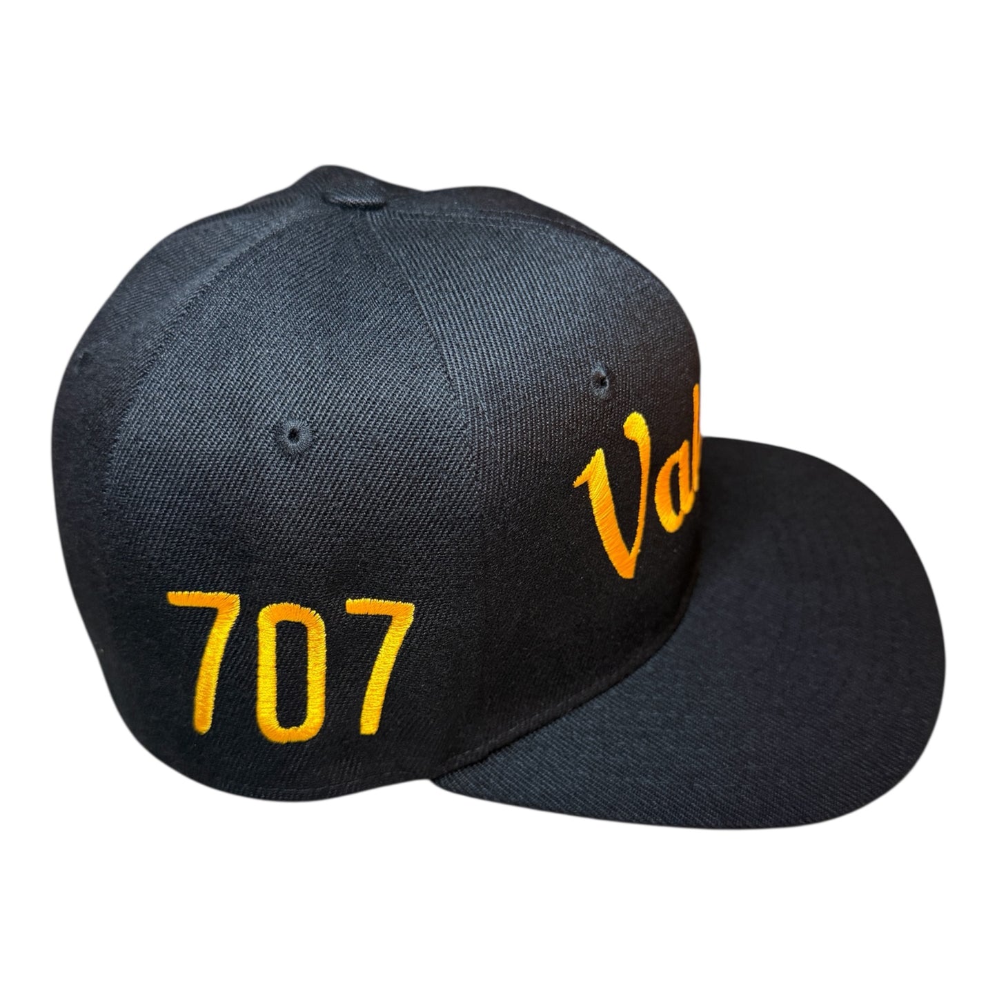 Vallejo Snap Back Black & Gold Baseball Hat