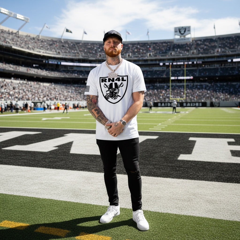 RN4L Skull Off T-Shirt (Limited Edition) Raider Nation Edition