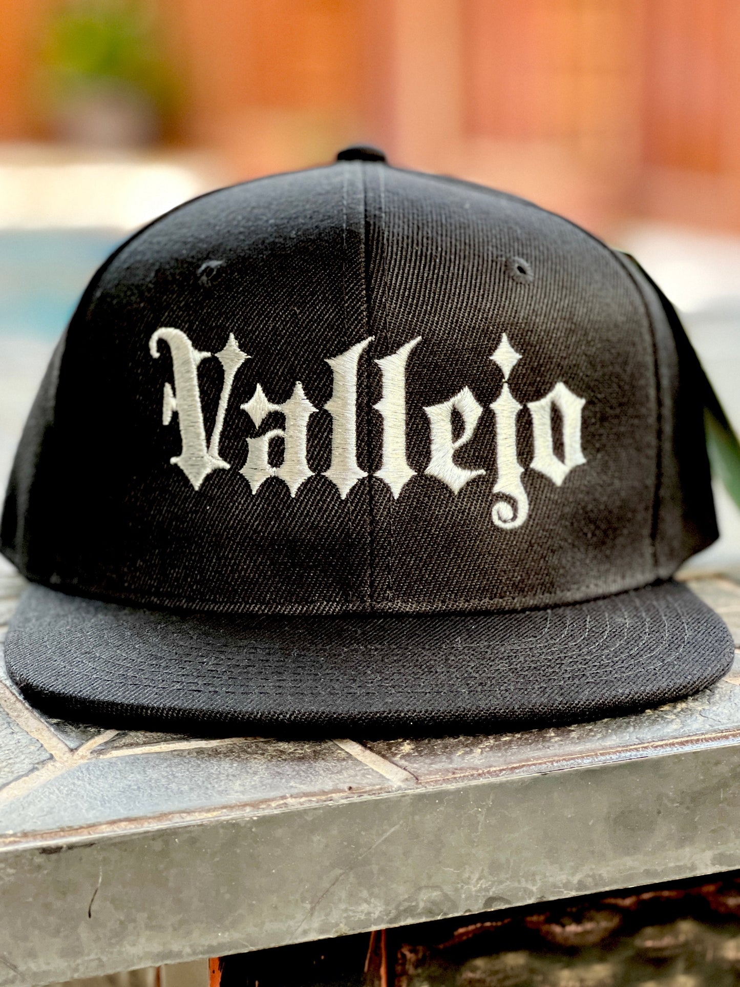 Vallejo Black & Grey Snapback Baseball Hat