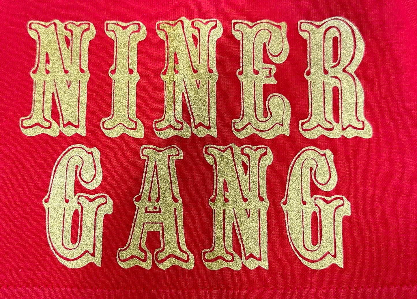 Bang Bang Niner Gang HD Red T-Shirt (Limited Edition)