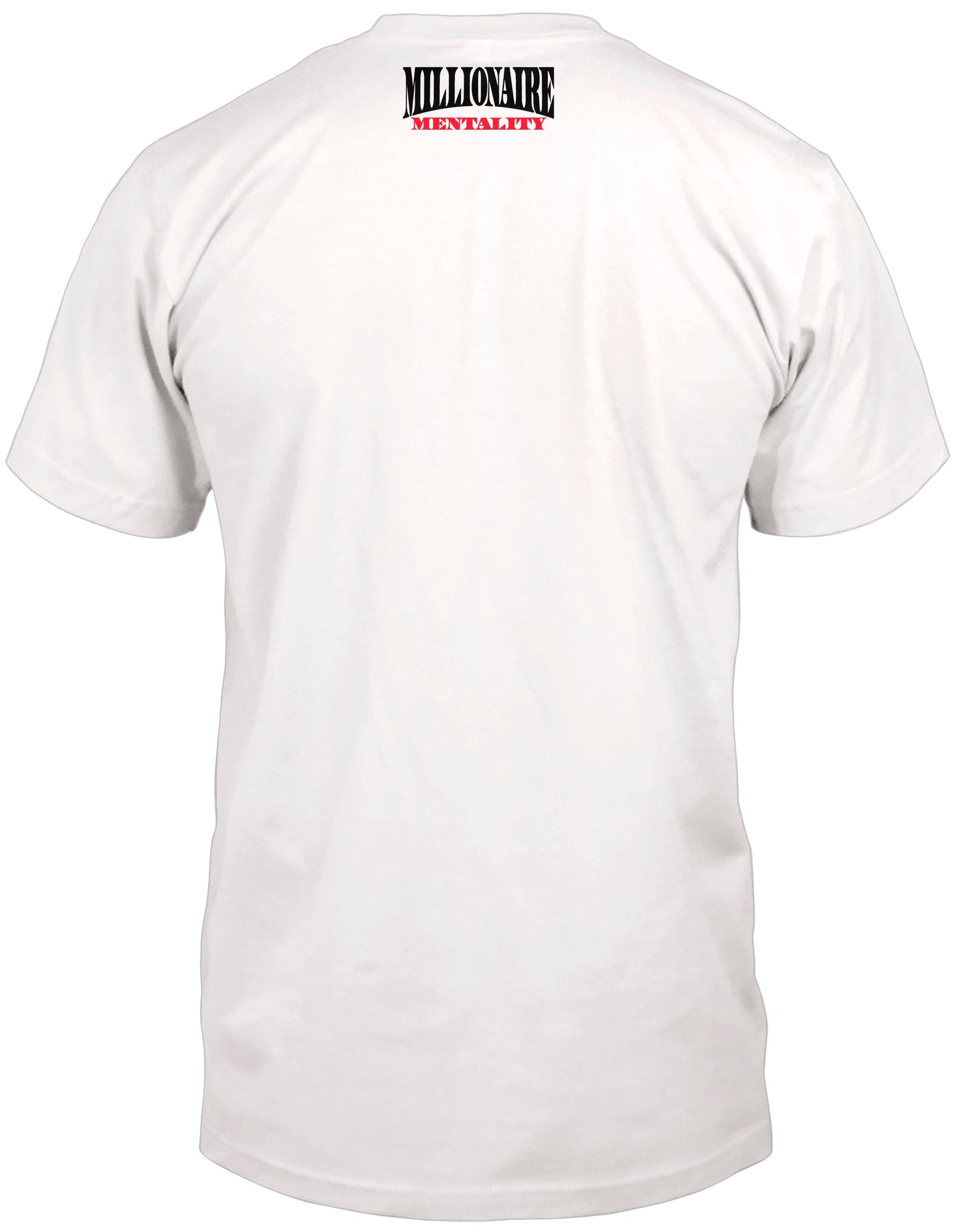 MILLIONAIRE MENTALITY 100 INTERSTATE WHITE T-SHIRT (LIMITED EDITION)