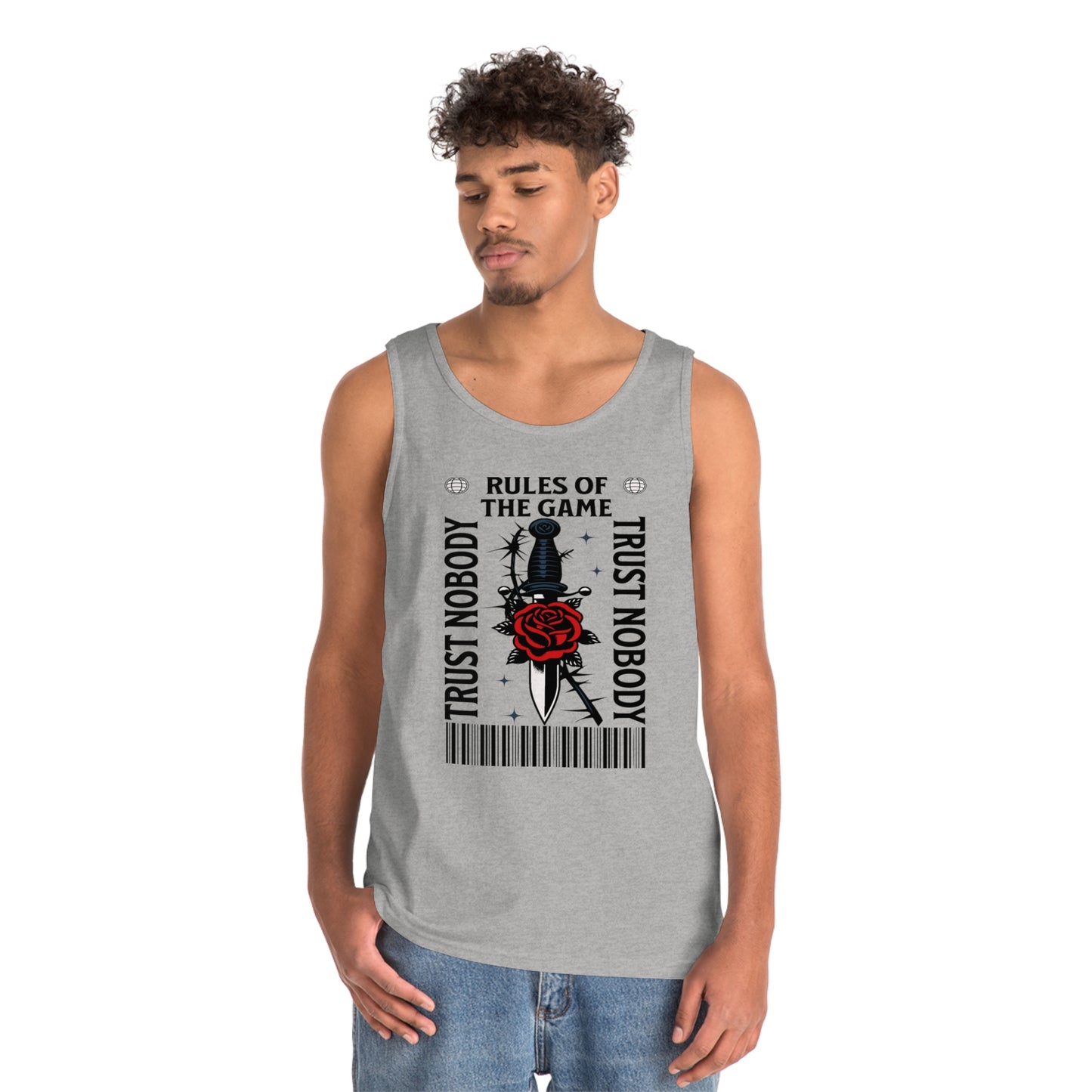 Millionaire Mentality Rules Of The Game Unisex Heavy Cotton Tank Top