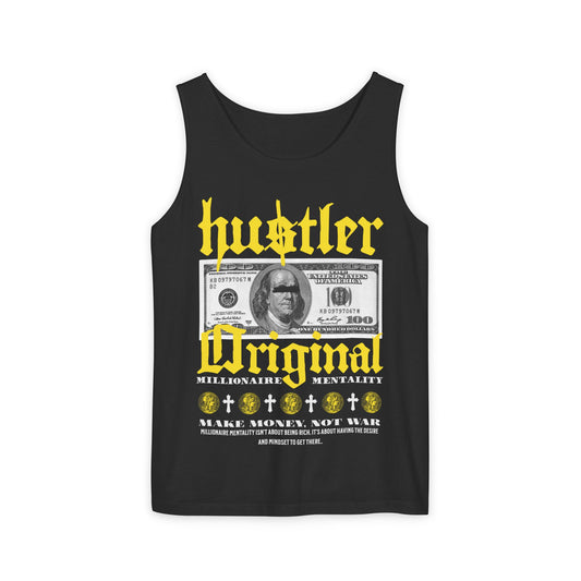 Hustler Original Tank Top — Vintage Money Graphic Streetwear Tank