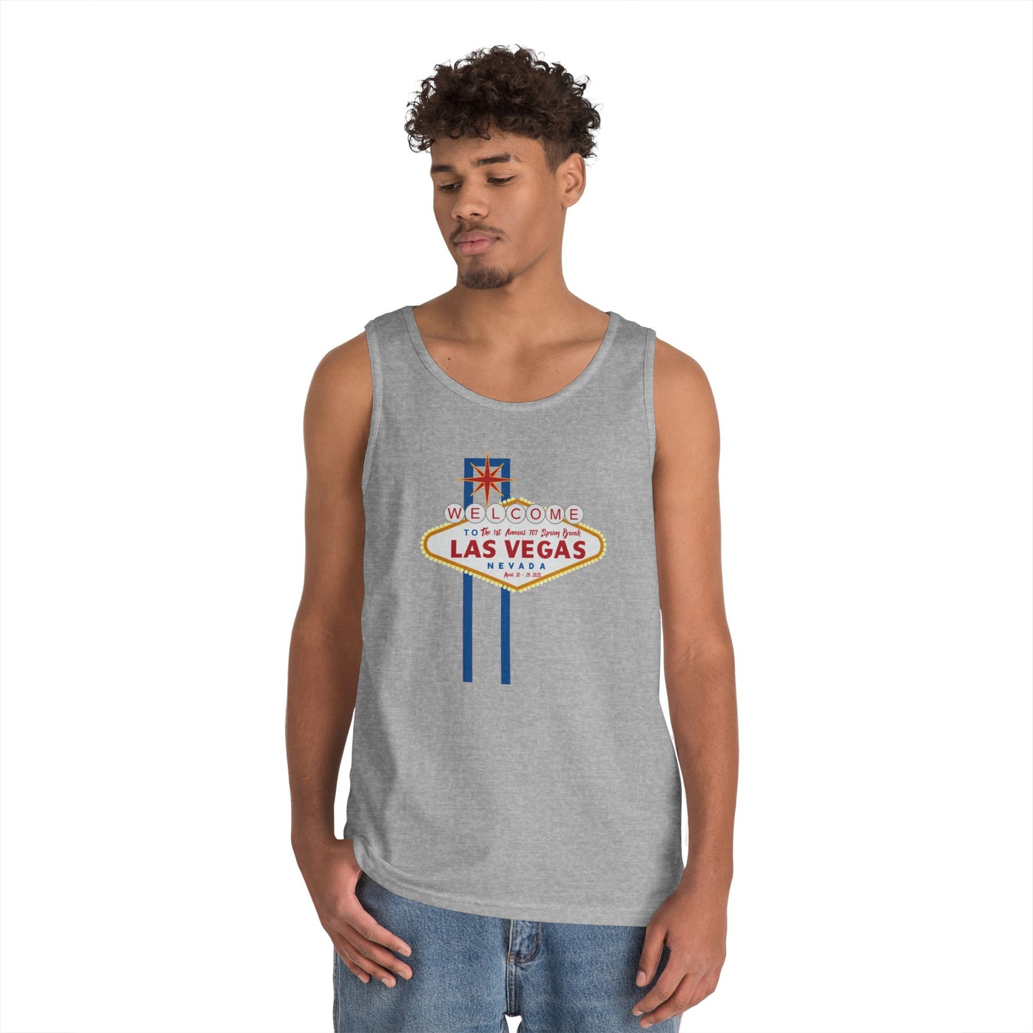 1st Annual Las Vegas Spring Break Unisex Heavy Cotton Tank Top
