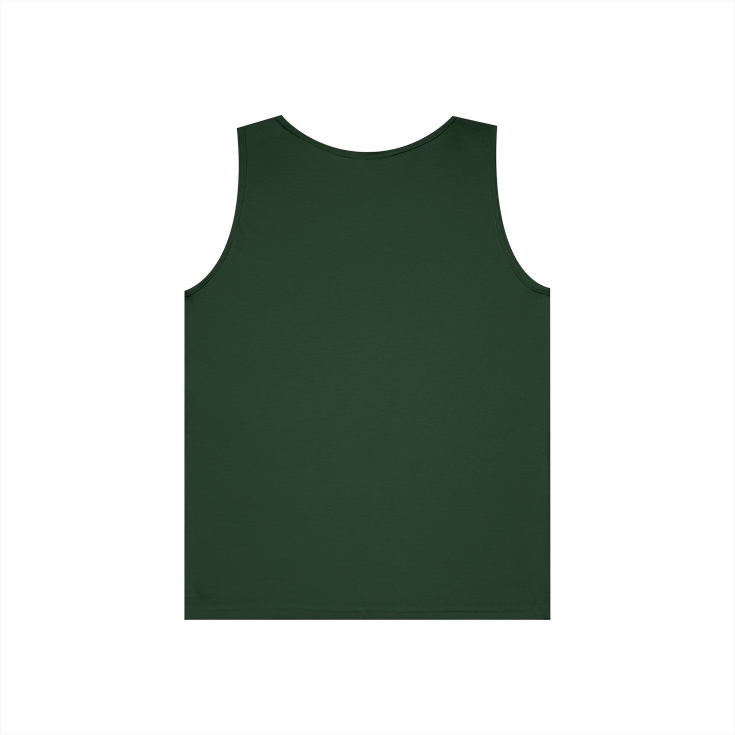 Funny Unisex Heavy Cotton Tank Top - 'Train Duz It' Graphic