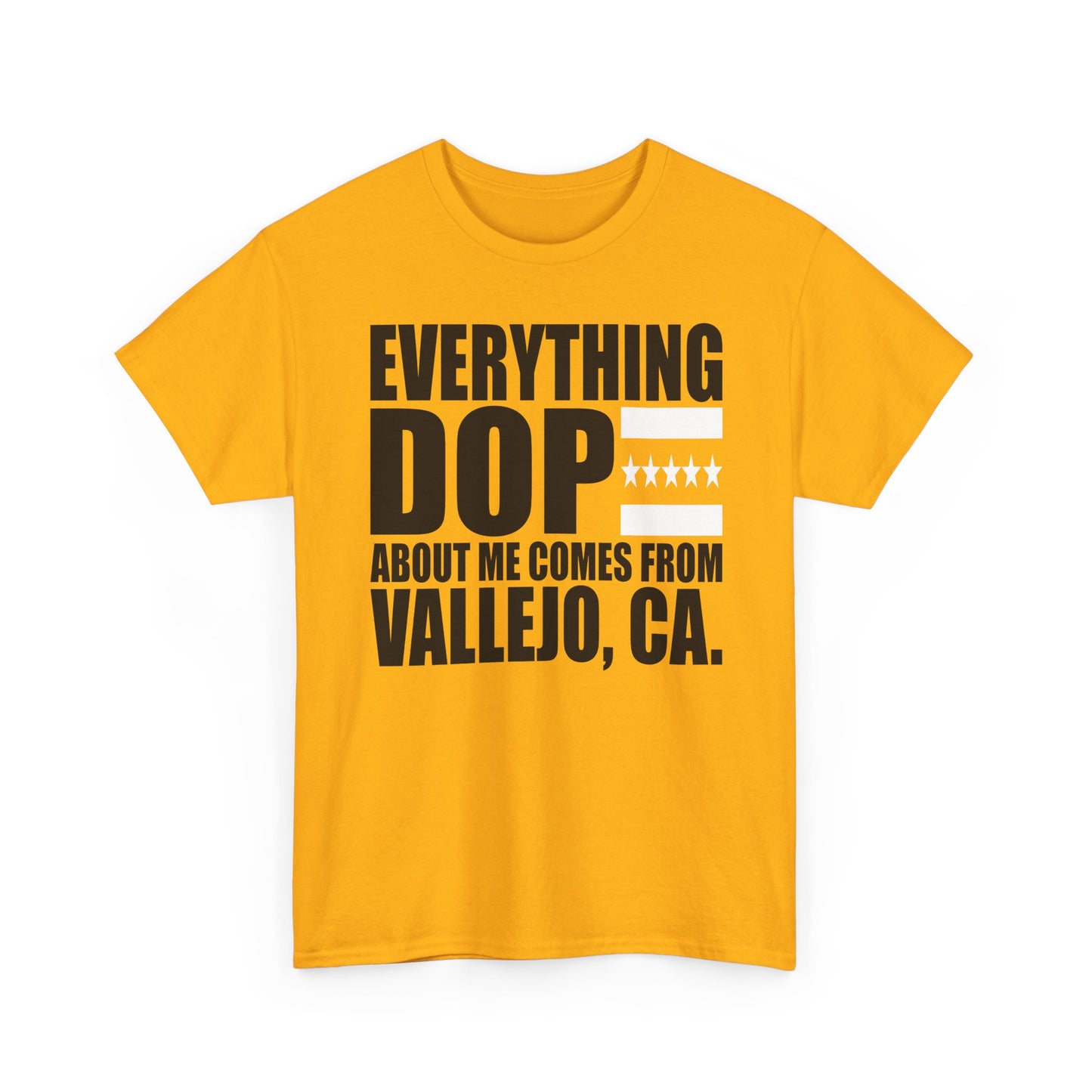 Everything Dope About Me Comes From Vallejo, CA T-Shirt