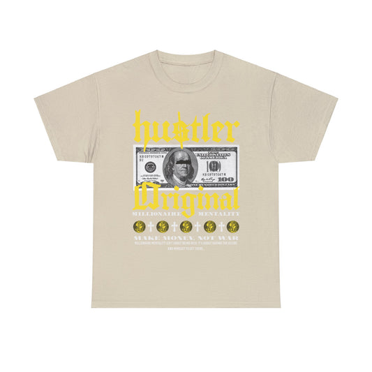 Millionaire Mentality Hustler Original Unisex Heavy Cotton Tee