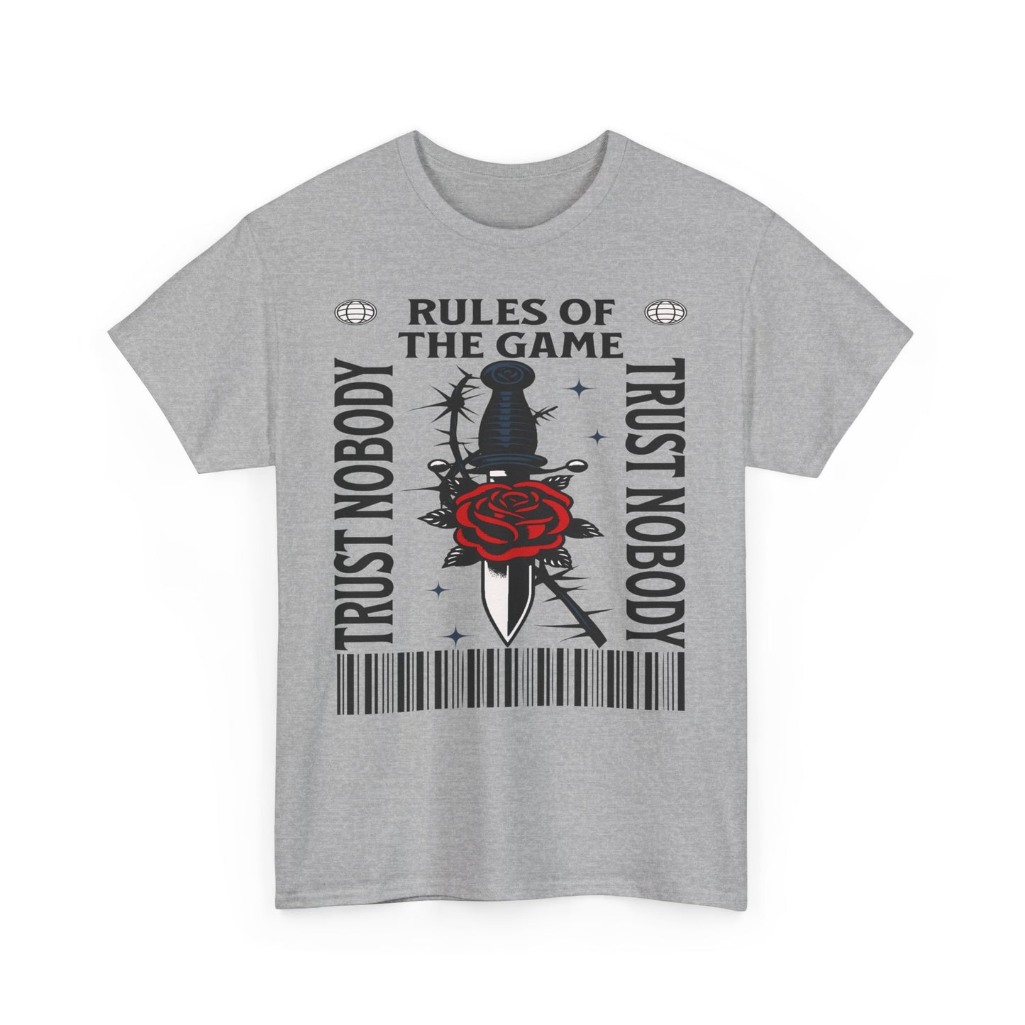 Millionaire Mentality Rules Of The Game Unisex Heavy Cotton Tee