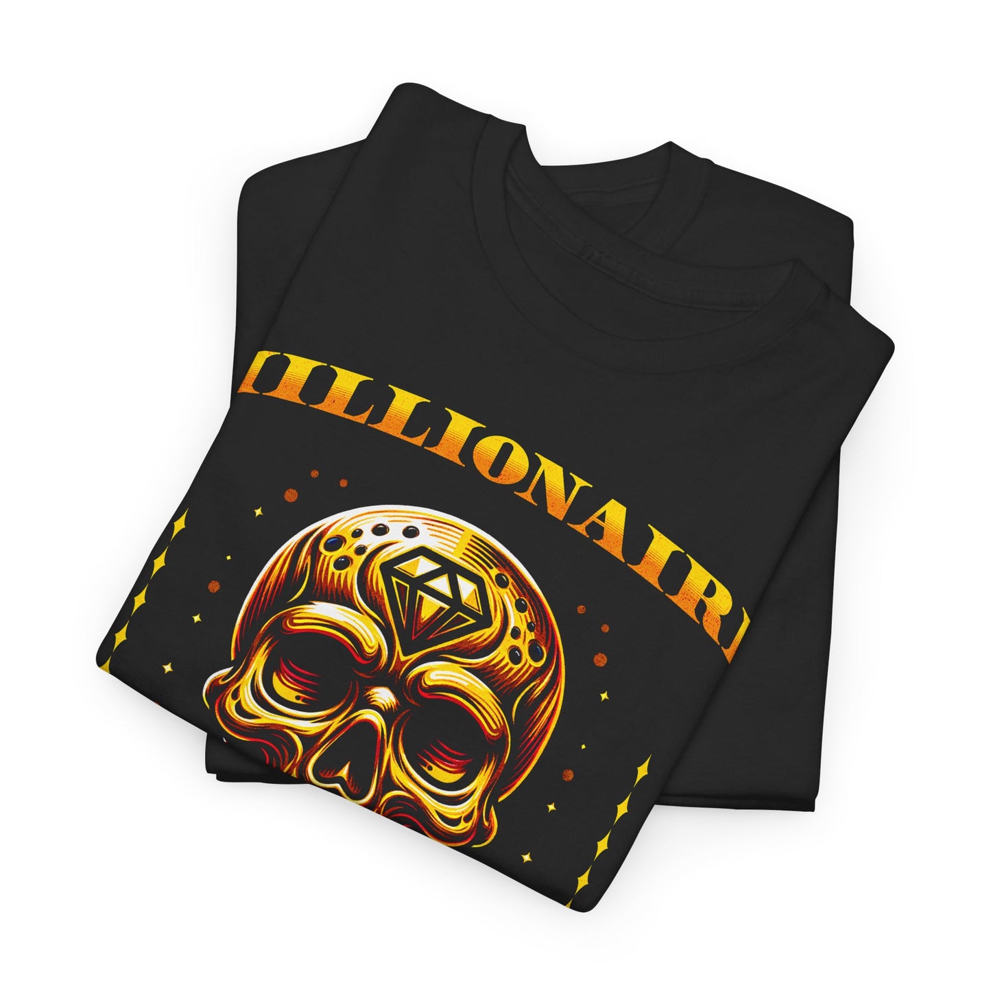 Millionaire Mentality Skull Unisex Heavy Cotton Tee