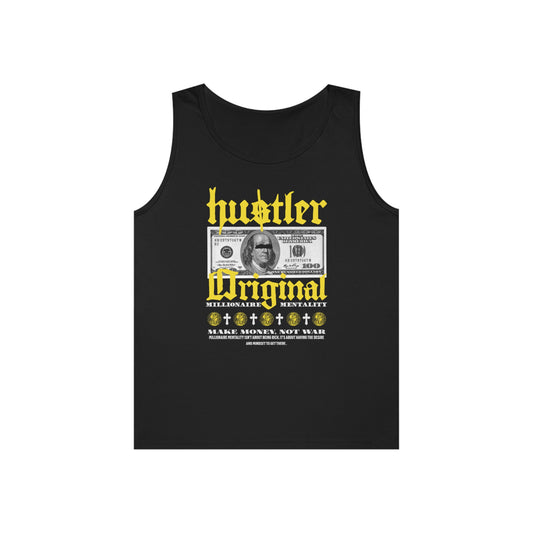 Millionaire Mentality Hustler Original Unisex Heavy Cotton Tank Top