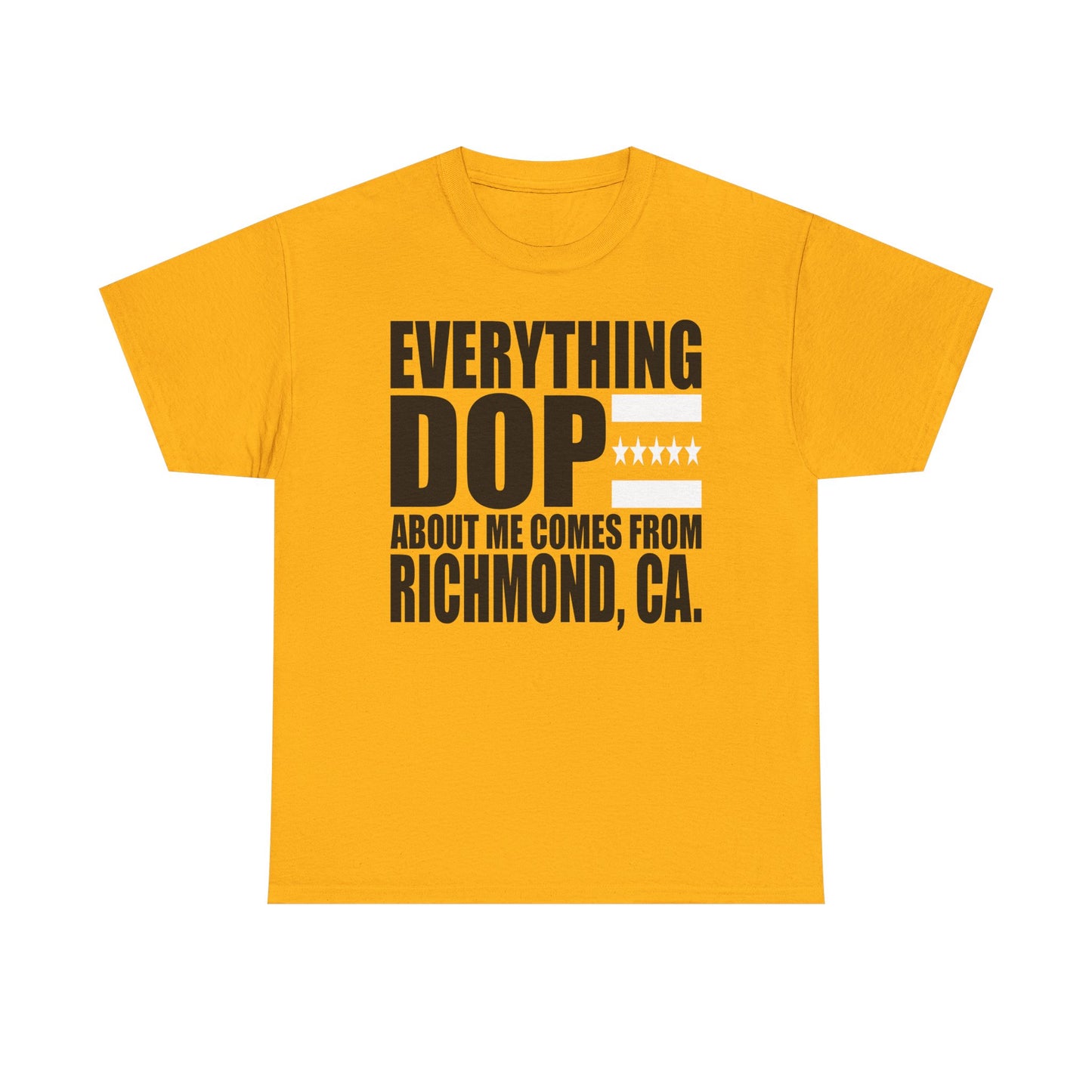 Everything DOPE About Me Comes From Richmond, CA" City T-Shirt