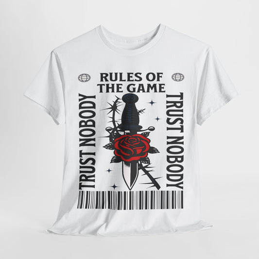 Millionaire Mentality Rules Of The Game Unisex Heavy Cotton Tee