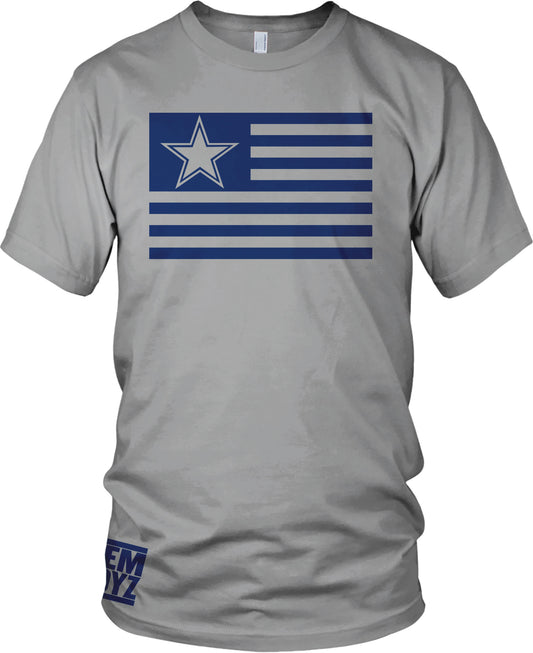 Dallas Star Flag Grey T-Shirt (Limited Edition)