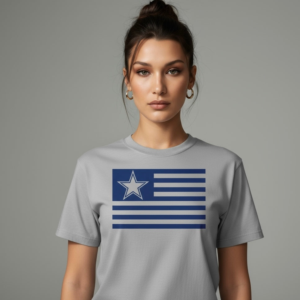 Dallas Star Flag Grey T-Shirt (Limited Edition)