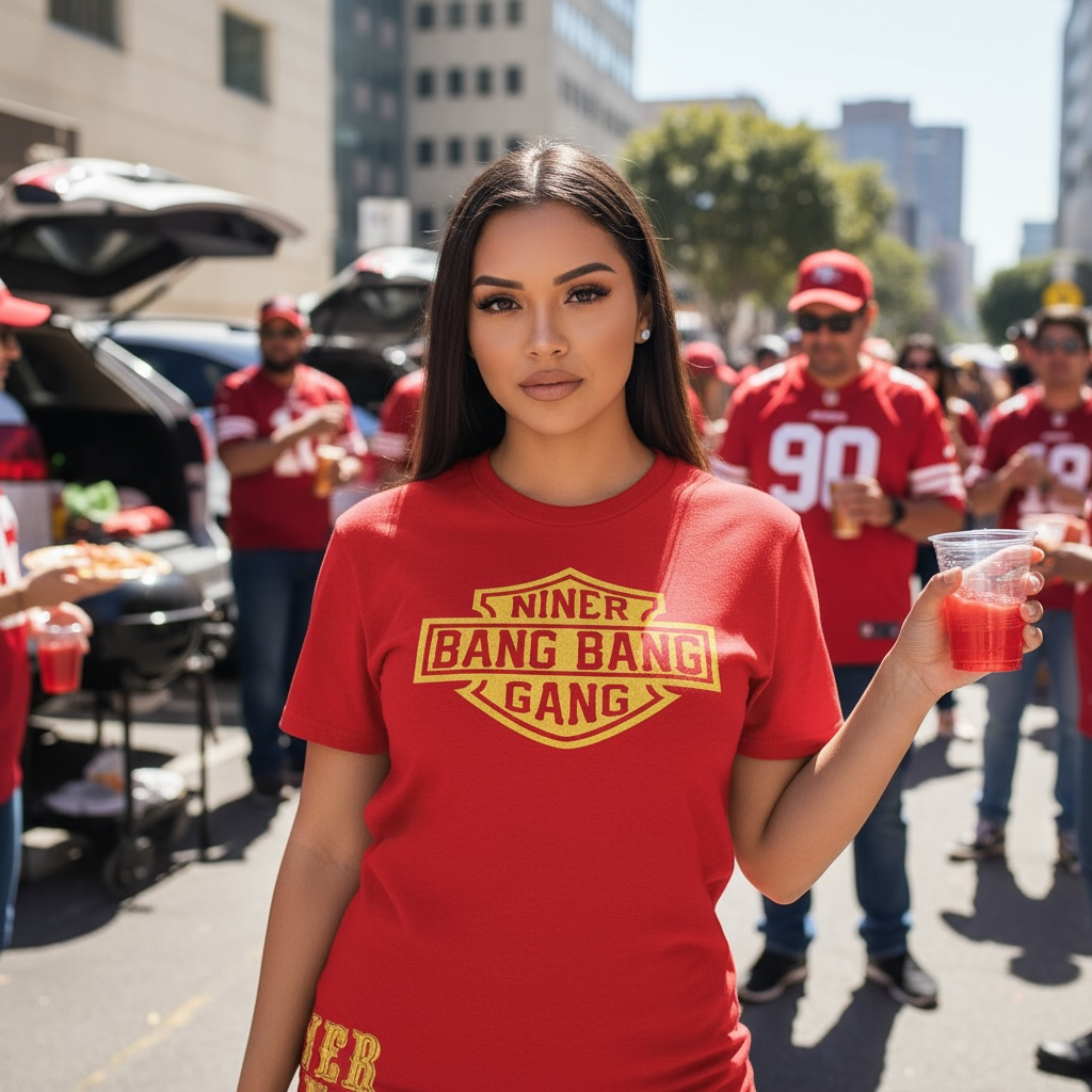 Bang Bang Niner Gang HD Red T-Shirt (Limited Edition)