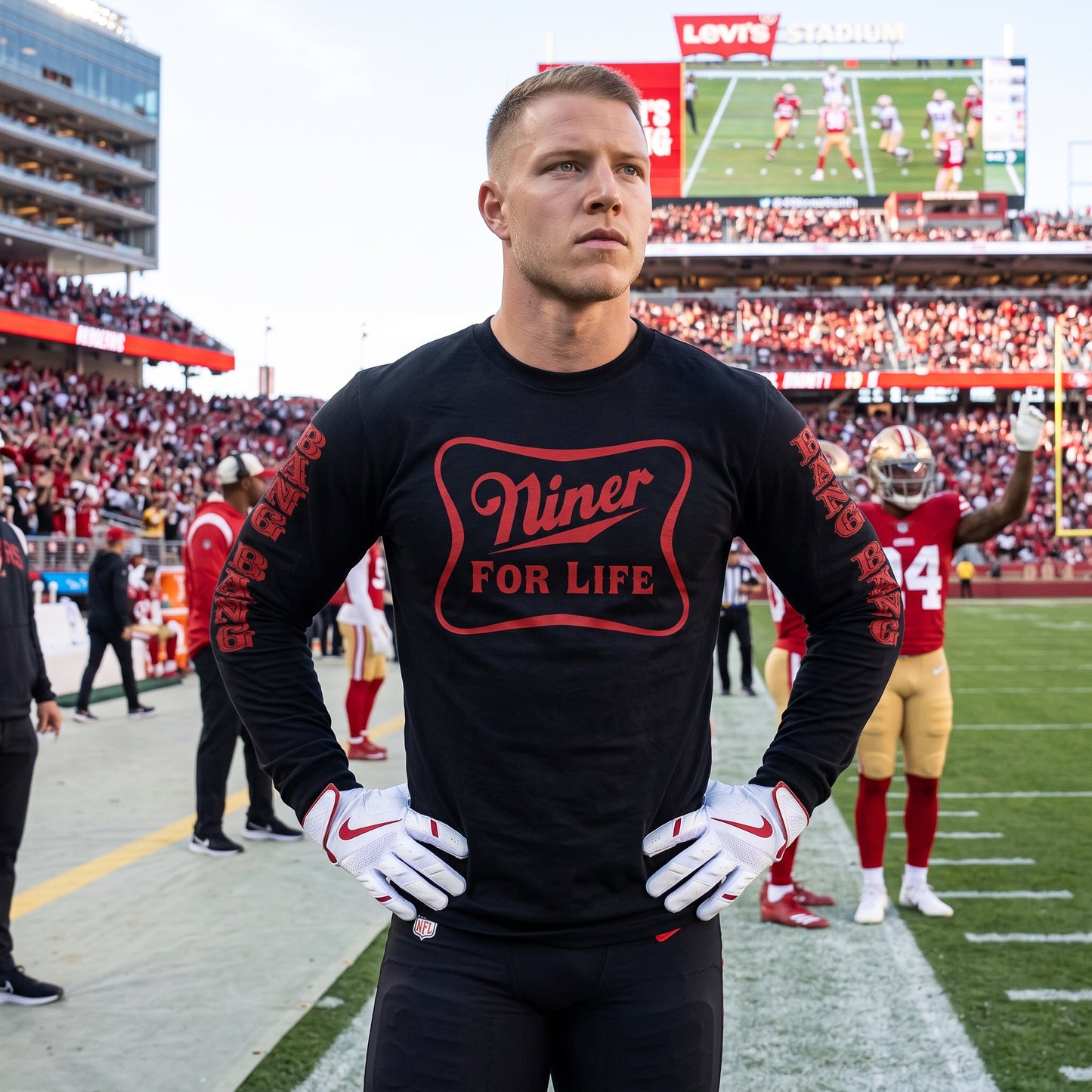 Niner For Life Long Sleeve T-Shirt (LIMITED EDITION) San Francisco Edition