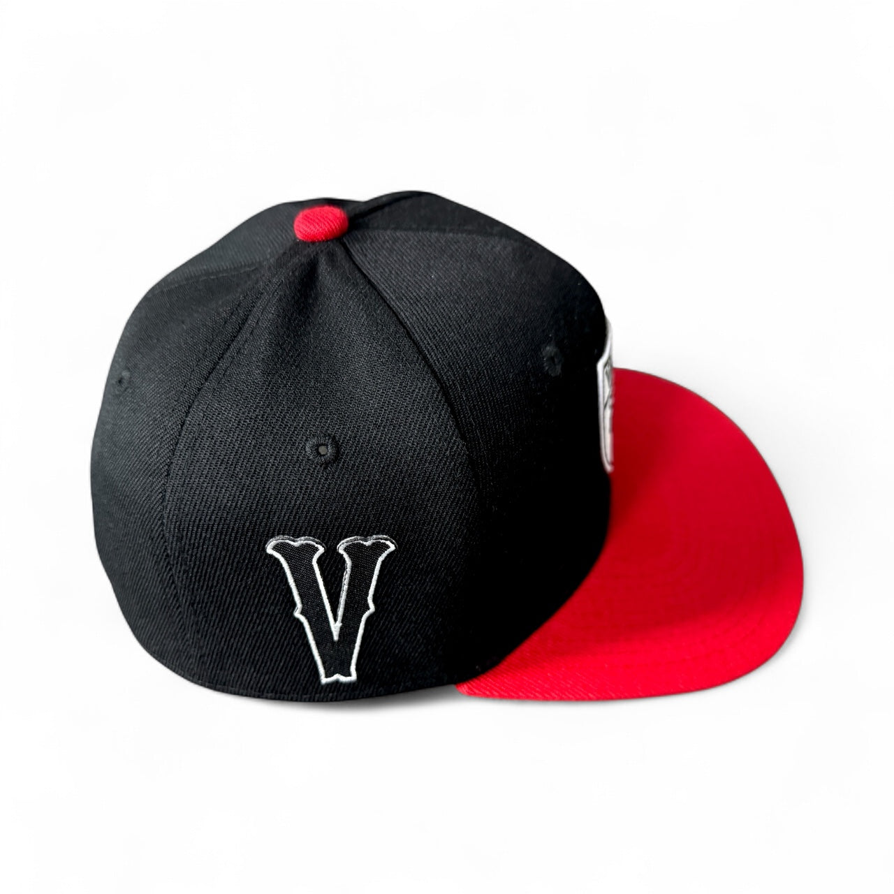 Vallejo Interstate 707 Snap Back Black, Red  & White Baseball Hat