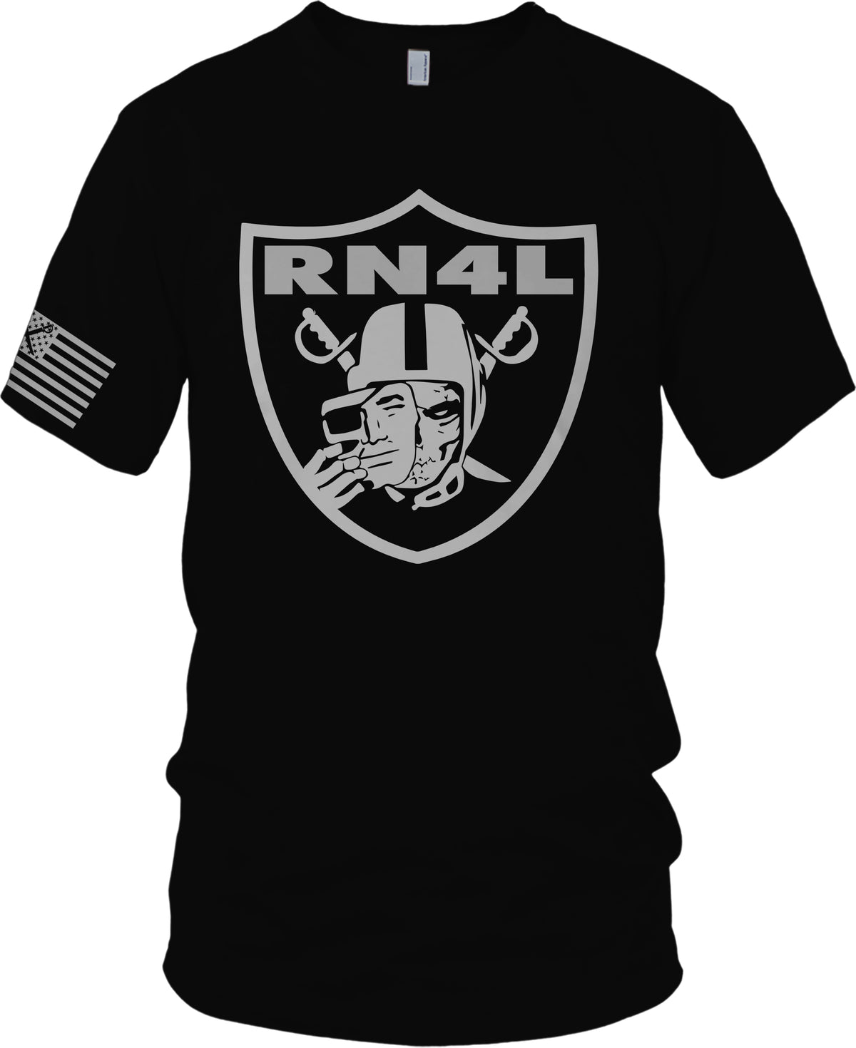 RN4L Skull Off T-Shirt (Limited Edition) Raider Nation Edition