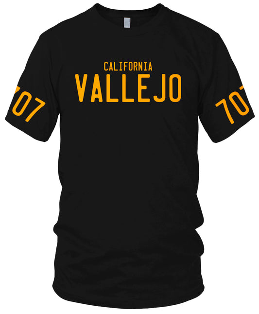 Vallejo 707 License Plate T-Shirt (Limited Edition)