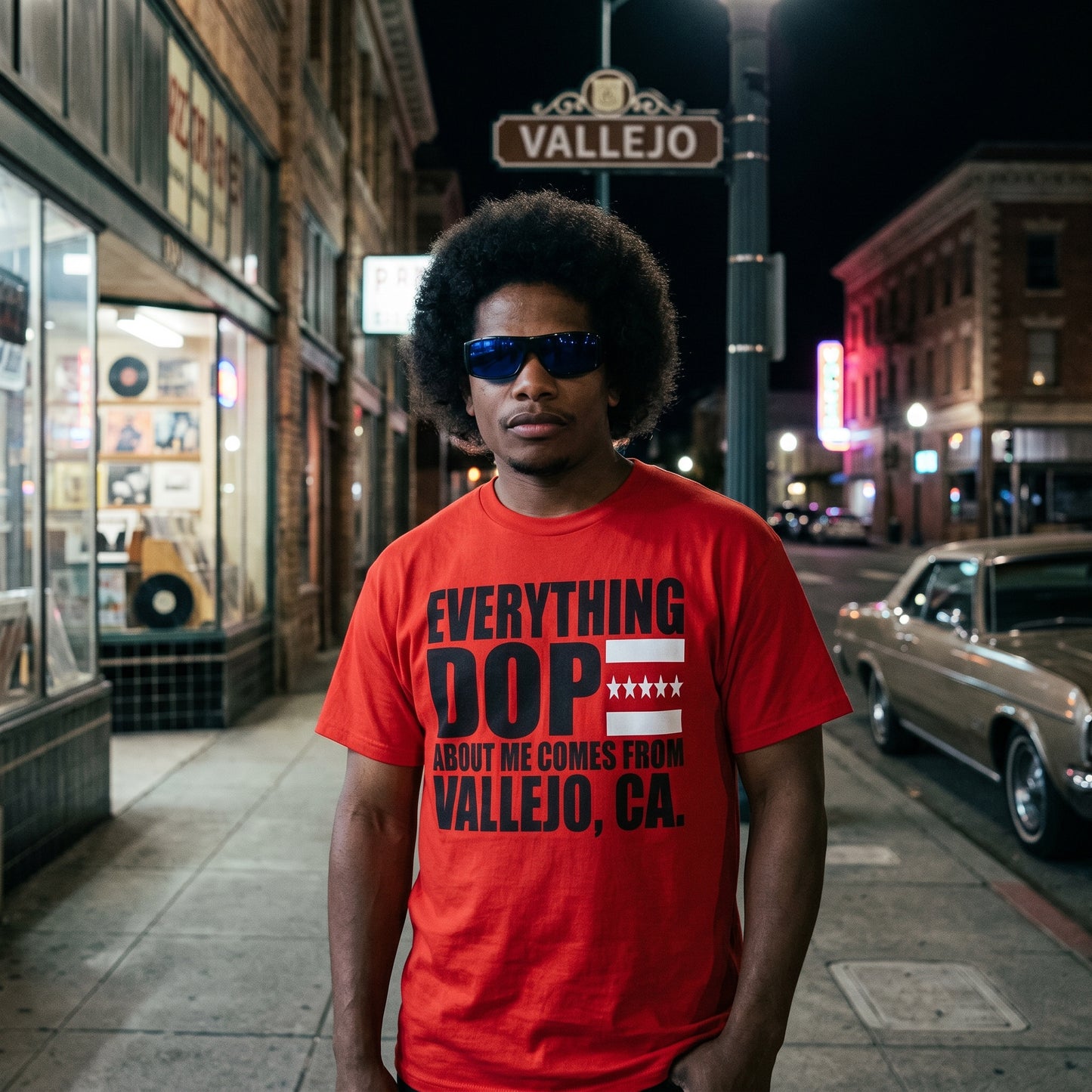 Everything Dope About Me Comes From Vallejo, CA T-Shirt