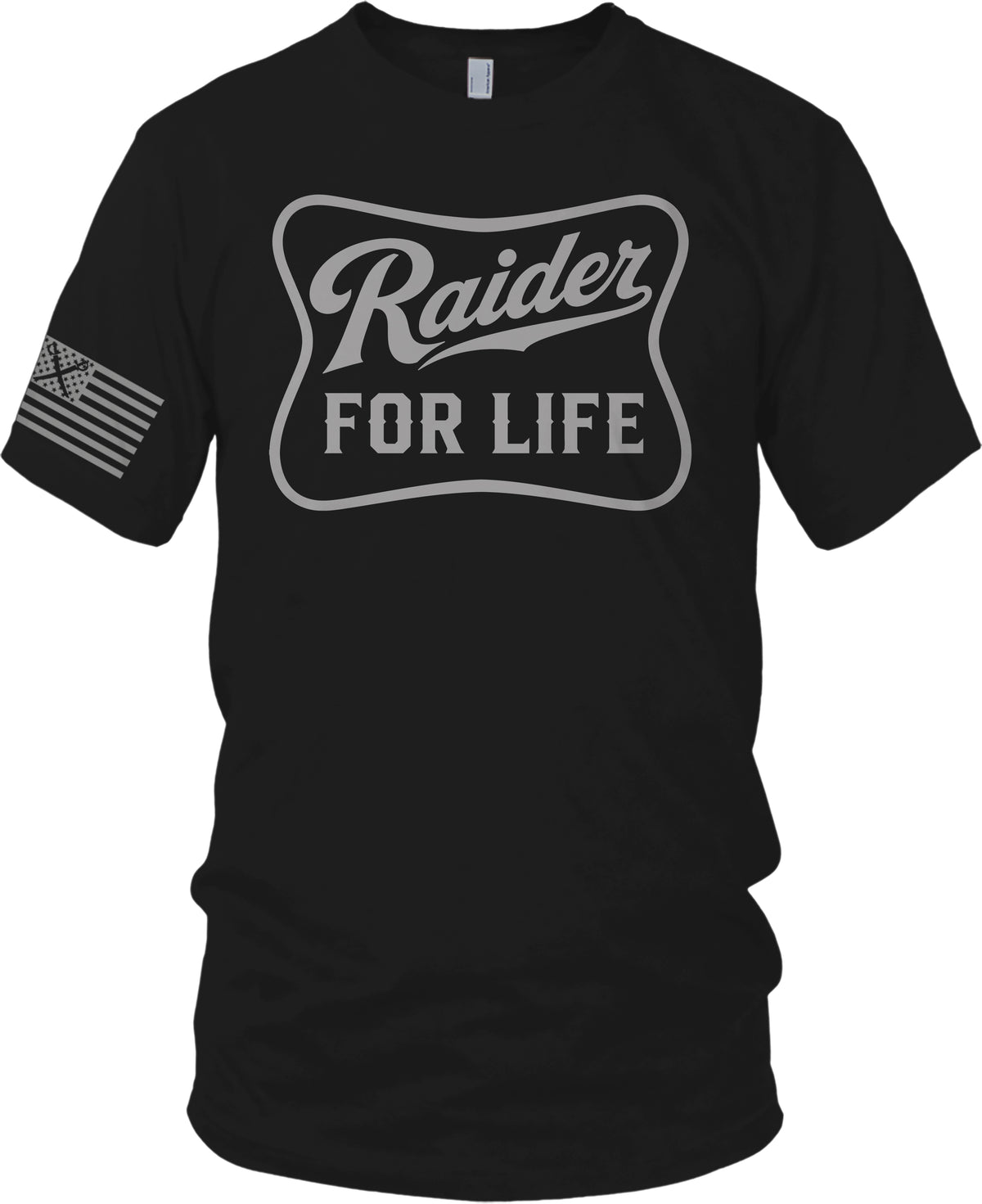 Raider For Life T-Shirt (Limited Edition) Raider Nation Edition