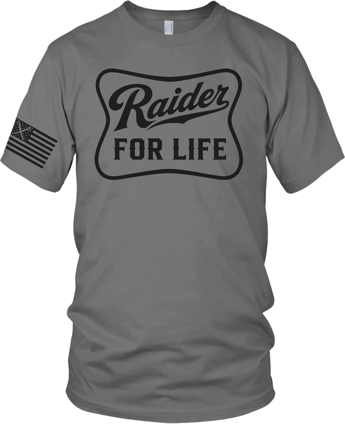 Raider For Life T-Shirt (Limited Edition) Raider Nation Edition