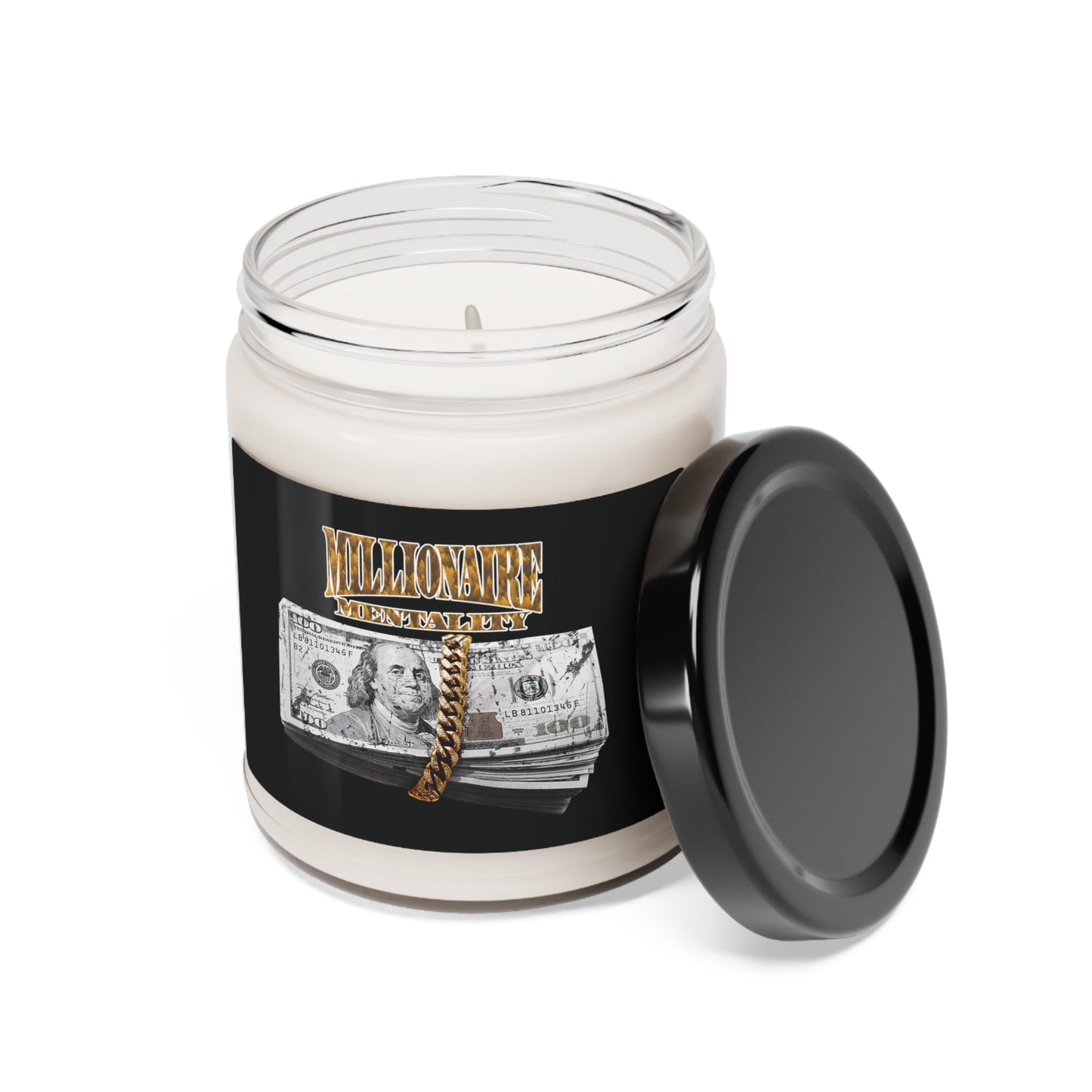 Millionaire Mentality Scented Soy Candle, 9oz