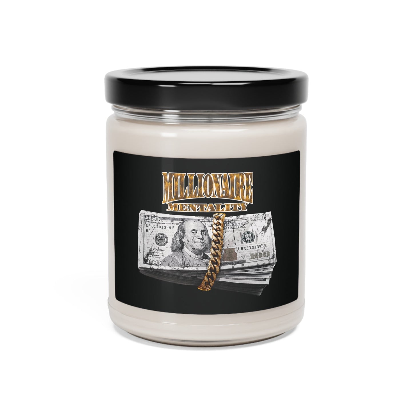 Millionaire Mentality Scented Soy Candle, 9oz