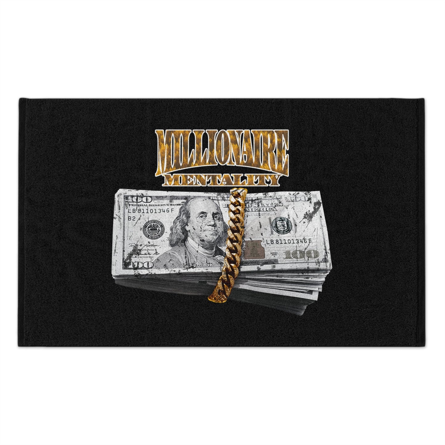 Millionaire Mentality Rally Towel, 11x18