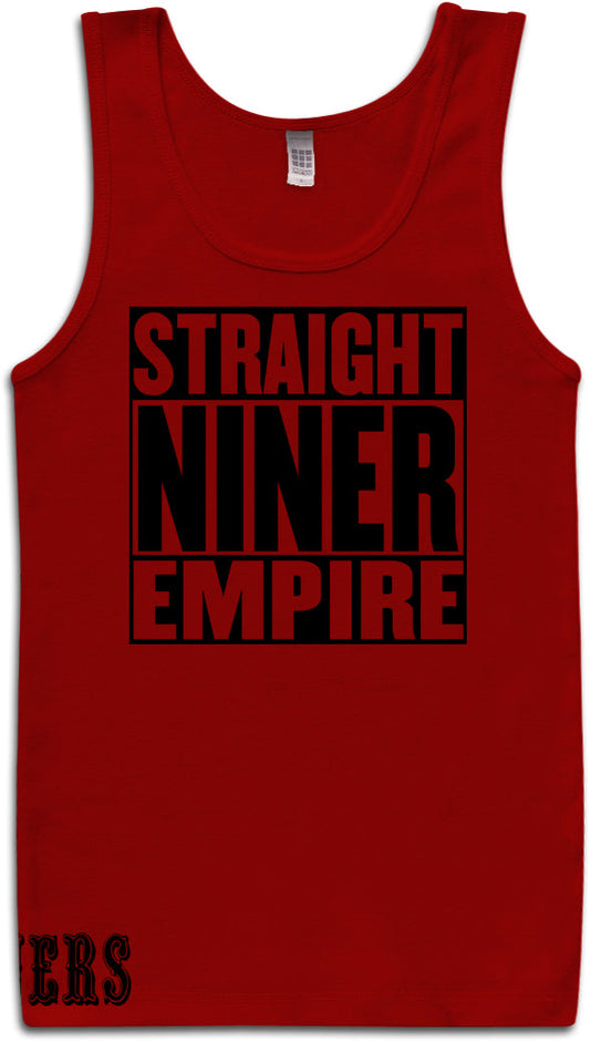 STRAIGHT NINER EMPIRE RED TANK TOP (LIMITED EDITION) SAN FRANCISCO EDITION