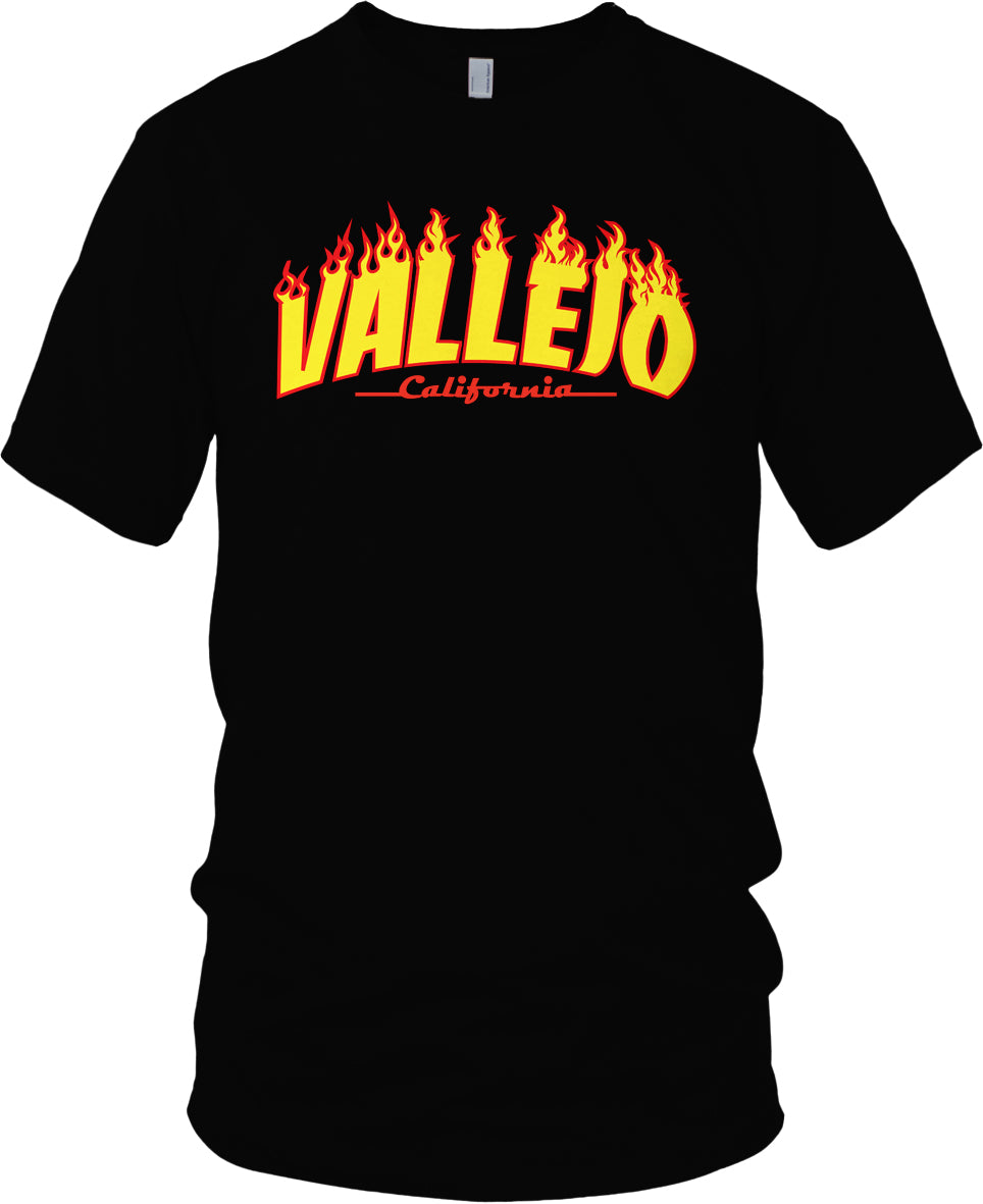 Vallejo Thrasher Black Gold & Red T-Shirt (Limited Edition)